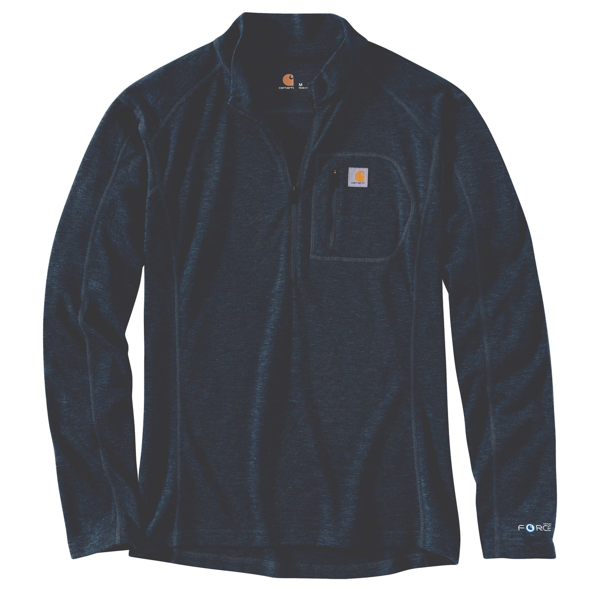 Carhartt Men&#39;s Heavyweight Base Layer Thermal Zip Shirt - Work World - Workwear, Work Boots, Safety Gear