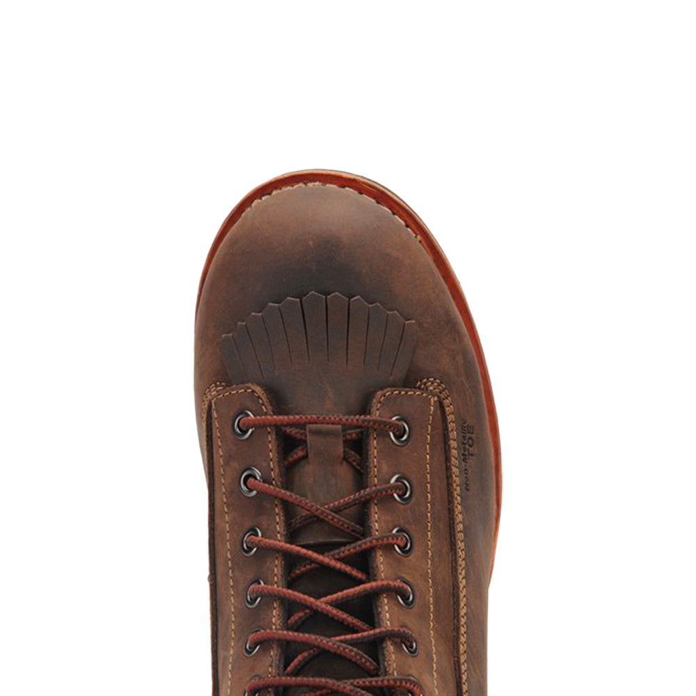 Carolina Men&#39;s Birch 8&quot; Waterproof Comp Toe Logger Boots - Work World - Workwear, Work Boots, Safety Gear