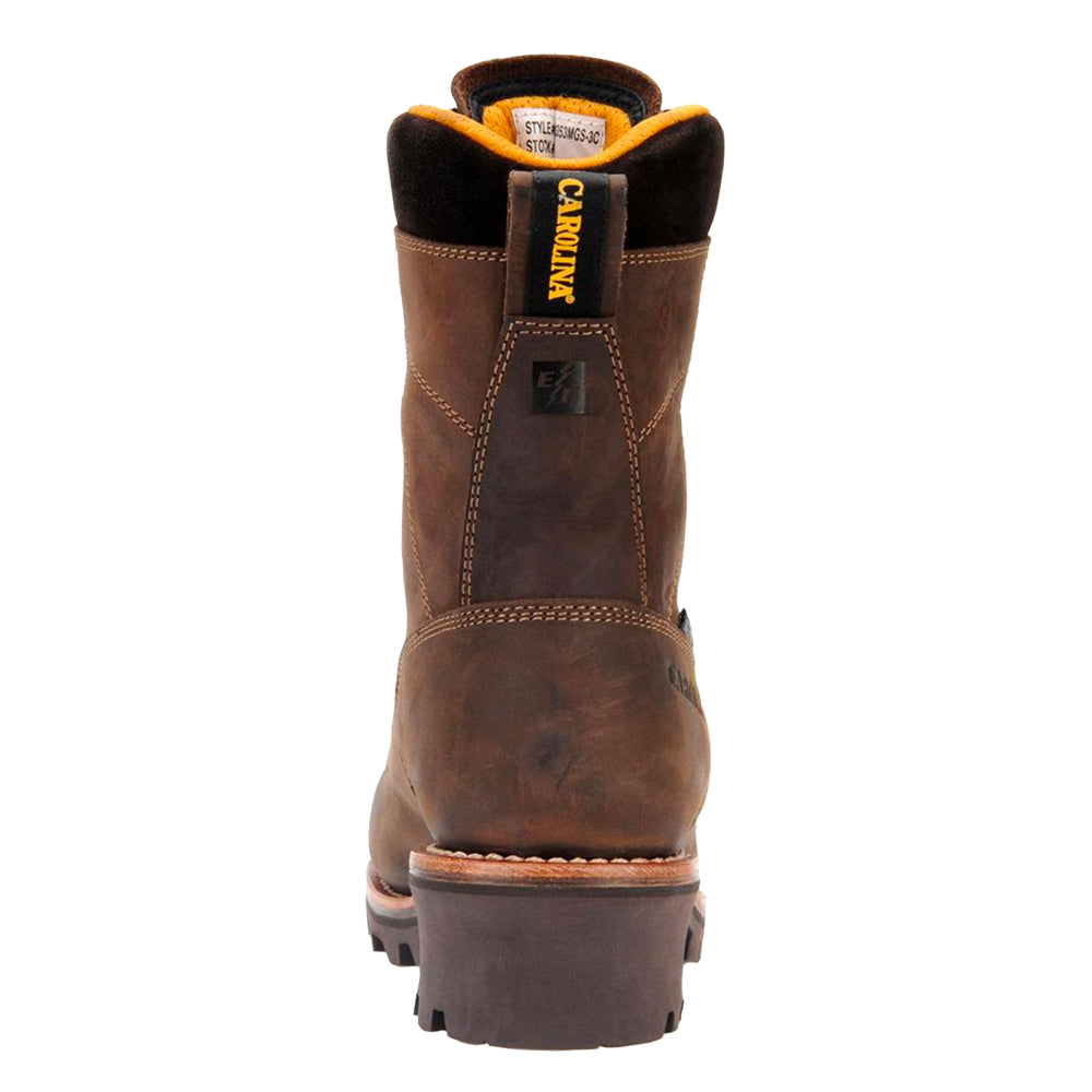 Carolina Men&#39;s 8&quot; Birch Waterproof Comp Toe Logger Boots - Work World - Workwear, Work Boots, Safety Gear