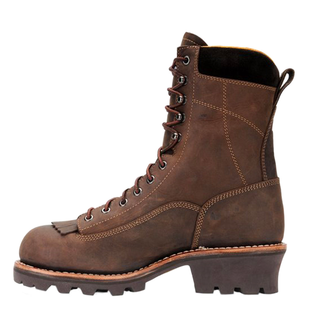 Carolina Men&#39;s 8&quot; Birch Waterproof Comp Toe Logger Boots - Work World - Workwear, Work Boots, Safety Gear