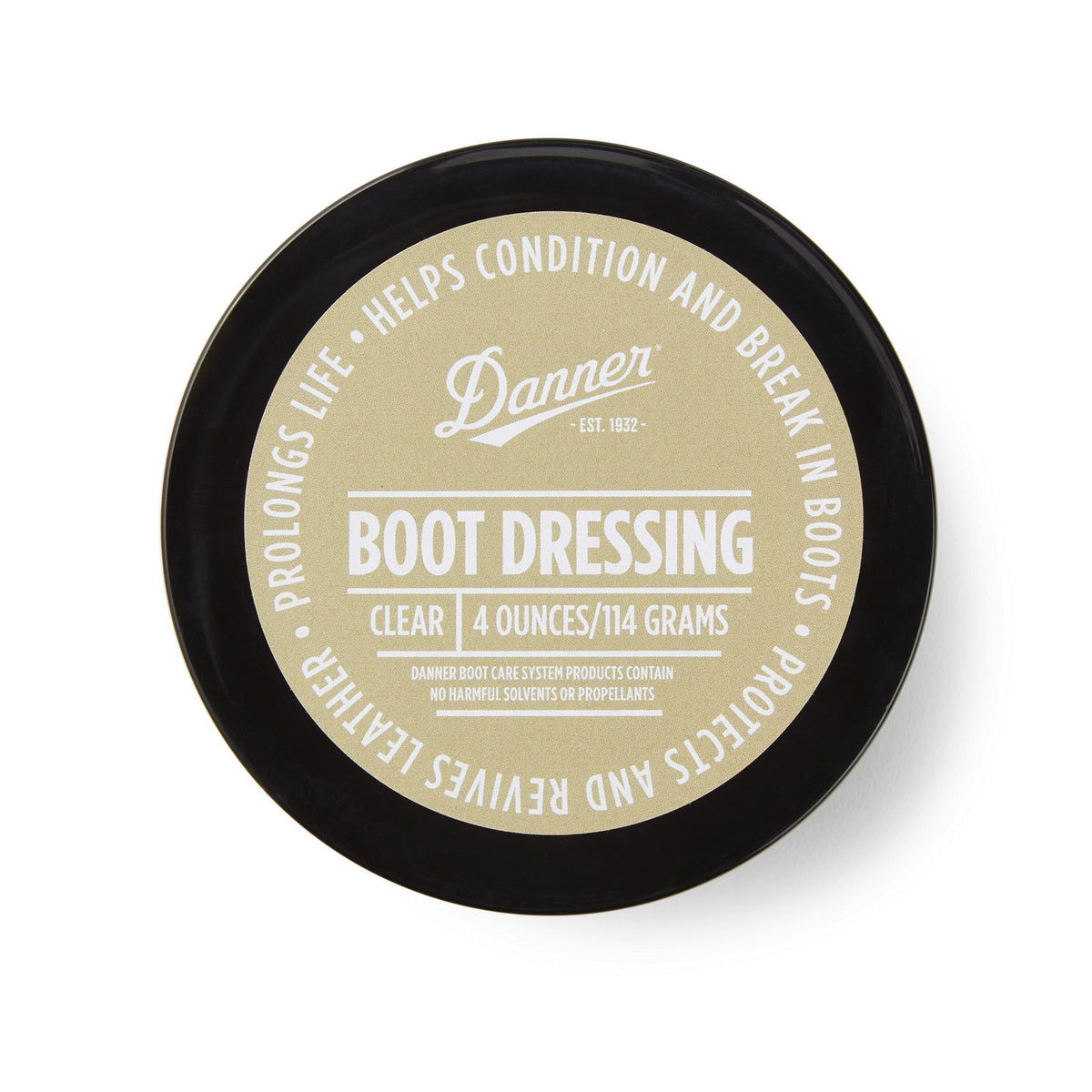 Danner Boot Dressing 4oz Footwear Accessories Danner Clear OS