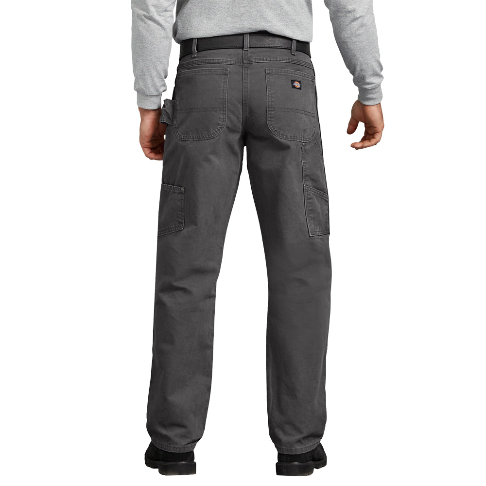 Dickies Men&#39;s Relaxed Fit Straight Leg Carpenter Duck Jean_Rinsed Slate - Work World - Workwear, Work Boots, Safety Gear