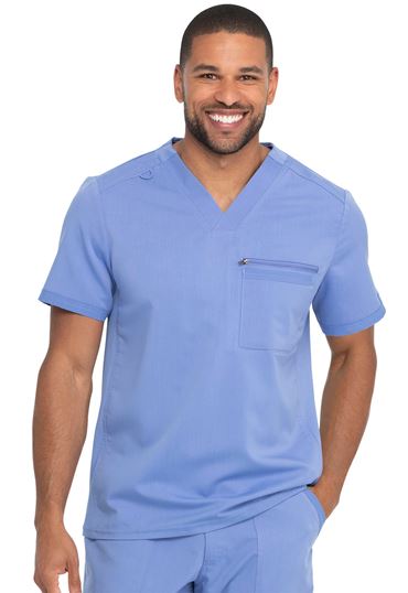 Dickies Men&#39;s Tuckable V-Neck Scrub Top - Work World - Workwear, Work Boots, Safety Gear