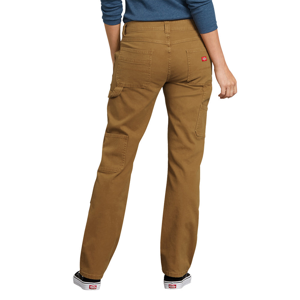Dickies Women&#39;s Washed Stretch Double-Front Carpenter Pant - Work World - Workwear, Work Boots, Safety Gear
