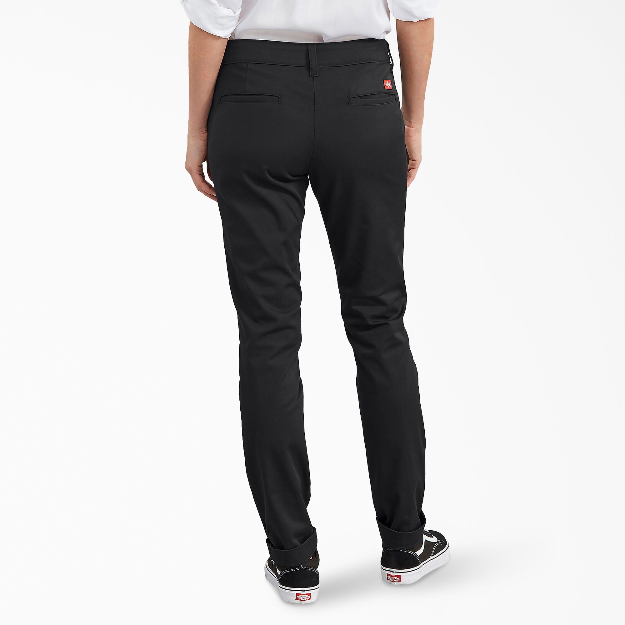 Dickies Women's Low Rise Twill Slim Fit Stretch Pant - Work World