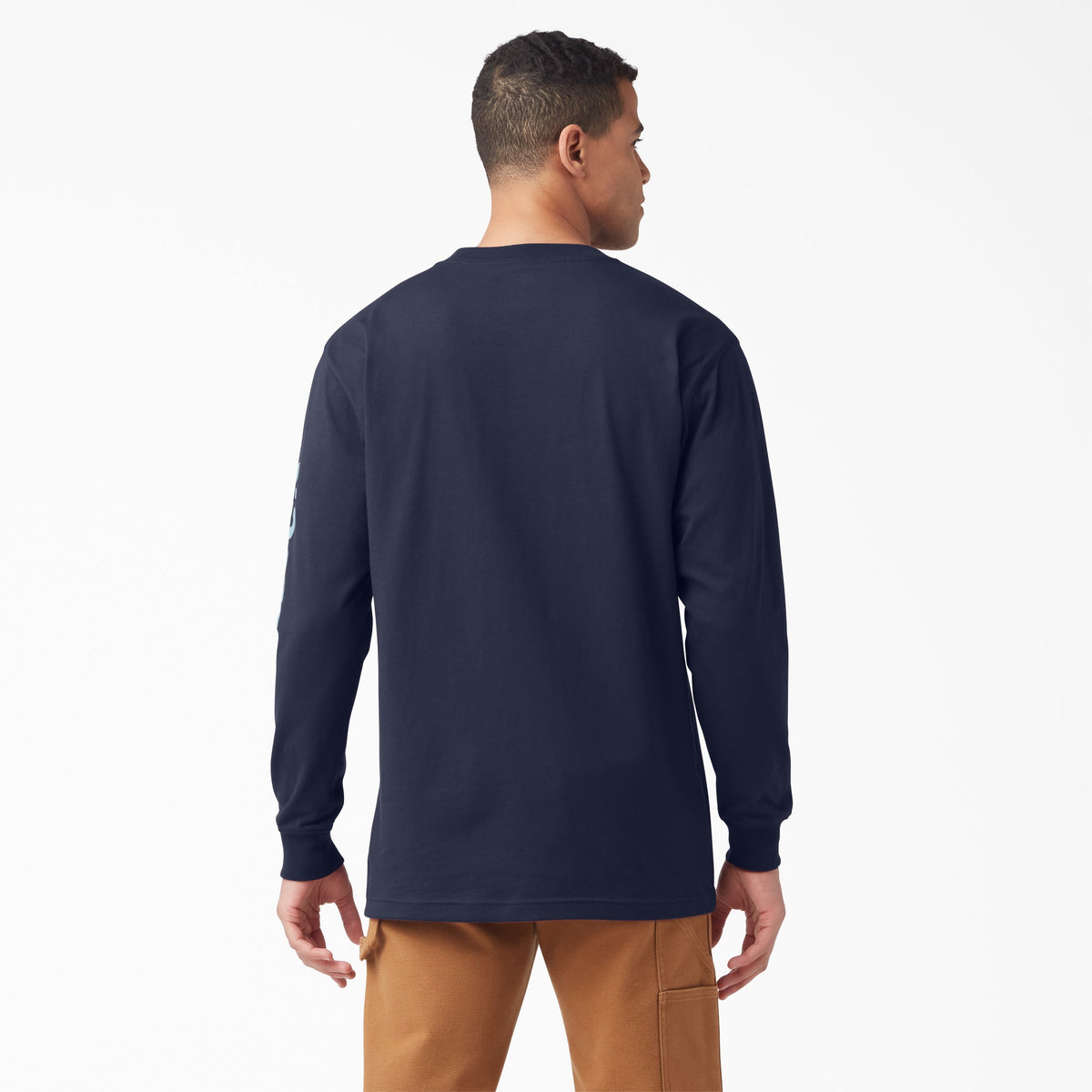Dickies Men&#39;s Wordmark Graphic Long Sleeve T-Shirt - Work World - Workwear, Work Boots, Safety Gear