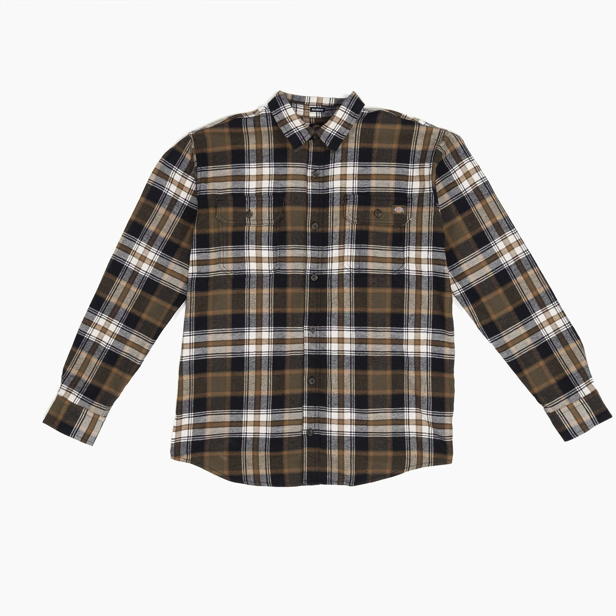 Dickies Men&#39;s Flex Long Sleeve Flannel Shirt - Work World - Workwear, Work Boots, Safety Gear