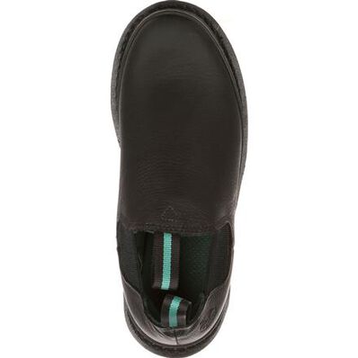 Georgia Giant Women's 4" Pull-On Soft Toe Romeo Work Shoe - Work World - Workwear, Work Boots, Safety Gear
