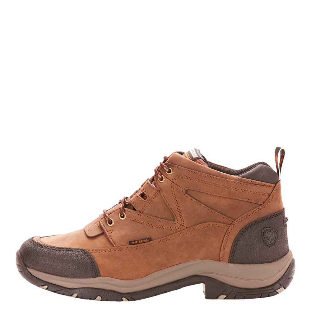 Ariat Men's Terrain Waterproof Soft Toe Work Boot Work Boots Ariat Brown 10 D