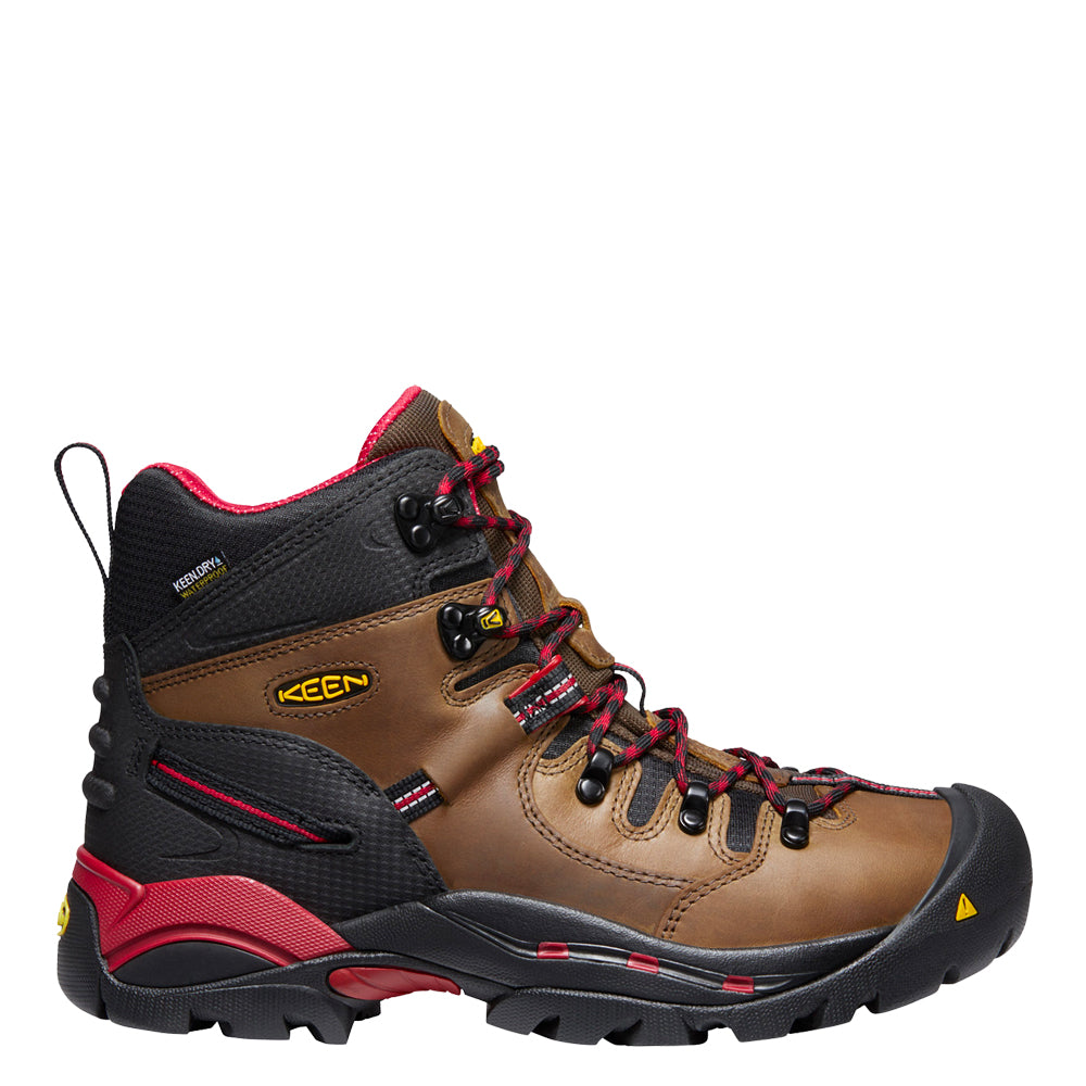KEEN Utility Men&#39;s 6&quot; Pittsburgh Waterproof Steel Toe Work Boot - Work World - Workwear, Work Boots, Safety Gear