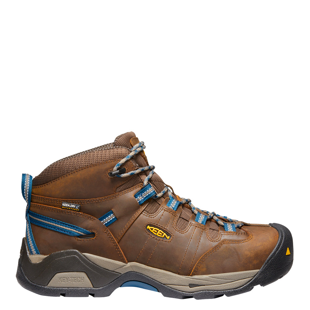 KEEN Men&#39;s Detroit XT Waterproof Steel Toe Mid Work Boot - Work World - Workwear, Work Boots, Safety Gear