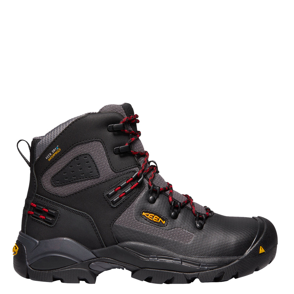 KEEN Men&#39;s  6&quot; St. Paul Waterproof Carbon-Fiber Toe Work Boot - Work World - Workwear, Work Boots, Safety Gear