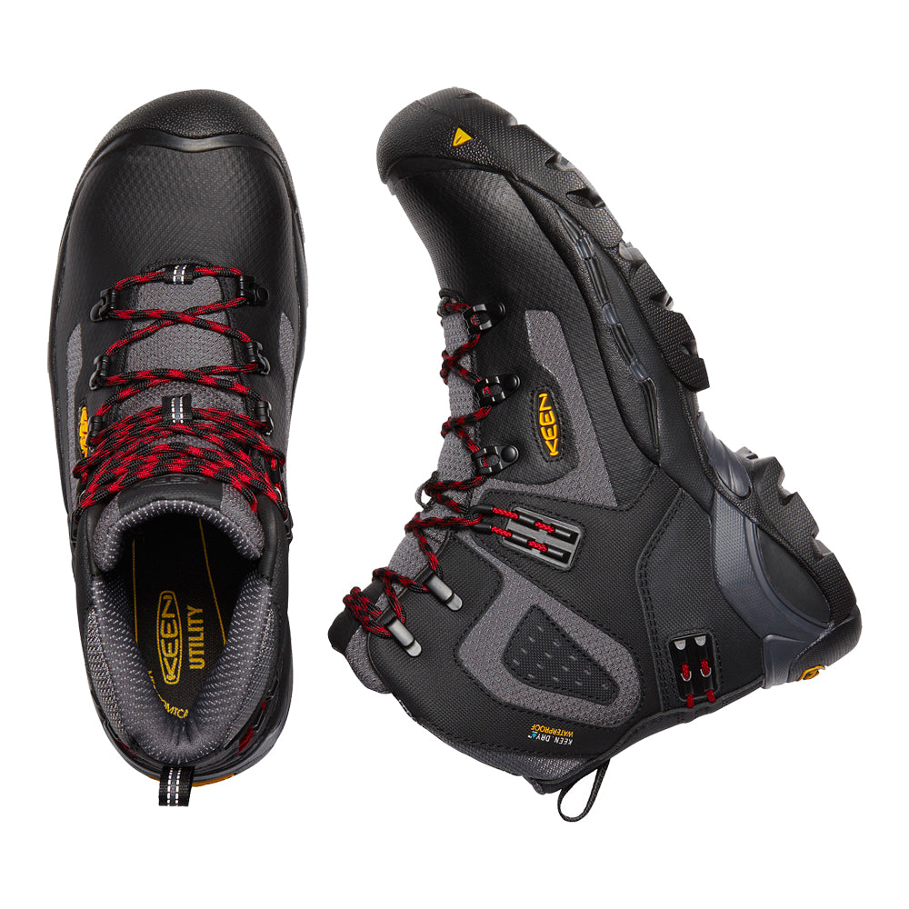 KEEN Men&#39;s  6&quot; St. Paul Waterproof Carbon-Fiber Toe Work Boot - Work World - Workwear, Work Boots, Safety Gear