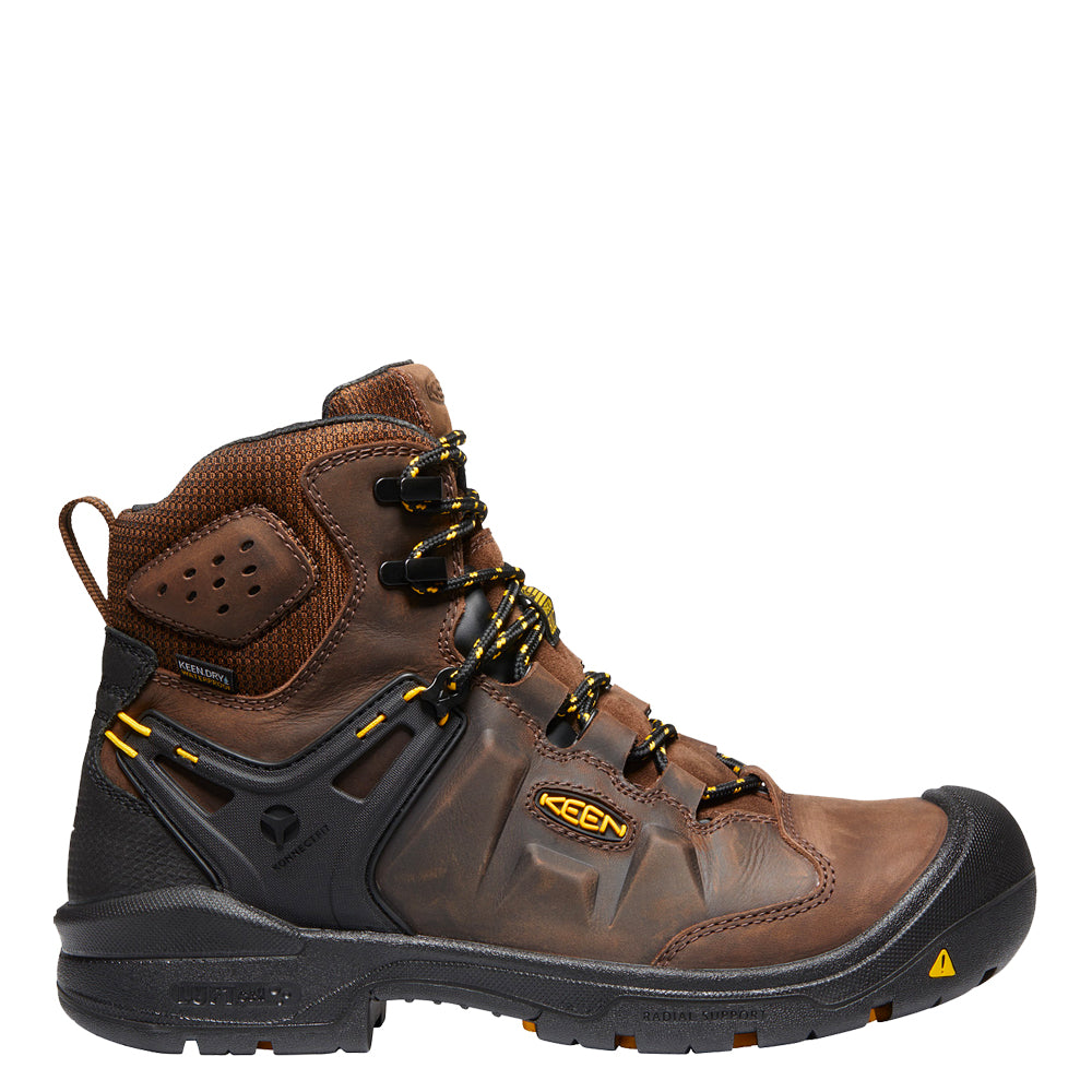 KEEN Men's 6" Dover Waterproof Carbon Fiber Toe Work Boot - Work World - Workwear, Work Boots, Safety Gear
