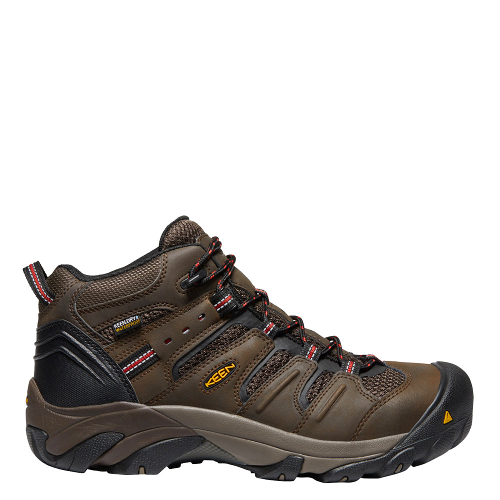 KEEN Utility Men&#39;s Lansing Mid Waterproof Steel Toe Work Boot - Work World - Workwear, Work Boots, Safety Gear