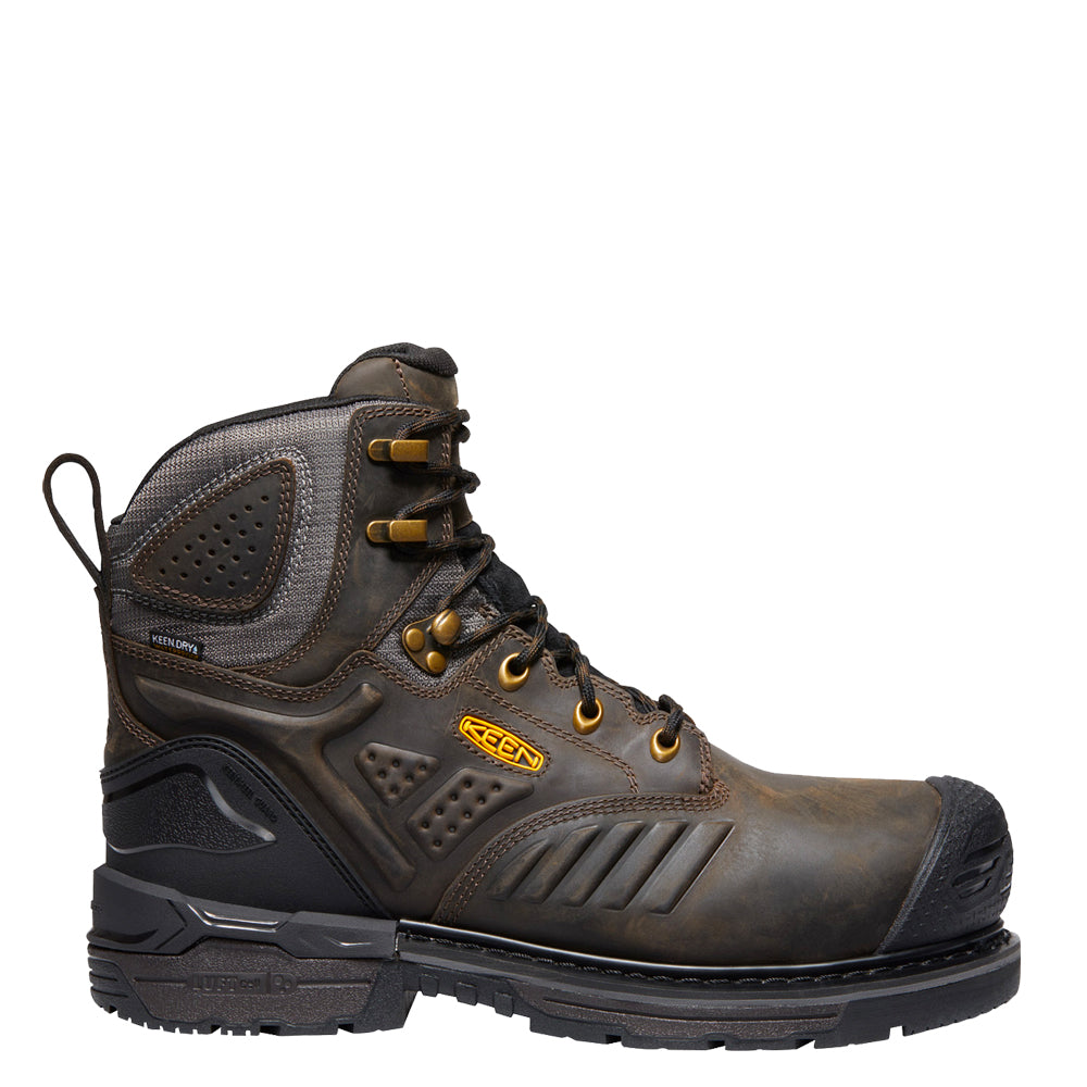 KEEN Utility Men's 6" Philadelphia Waterproof Carbon Fiber Toe Work Boot - Work World - Workwear, Work Boots, Safety Gear
