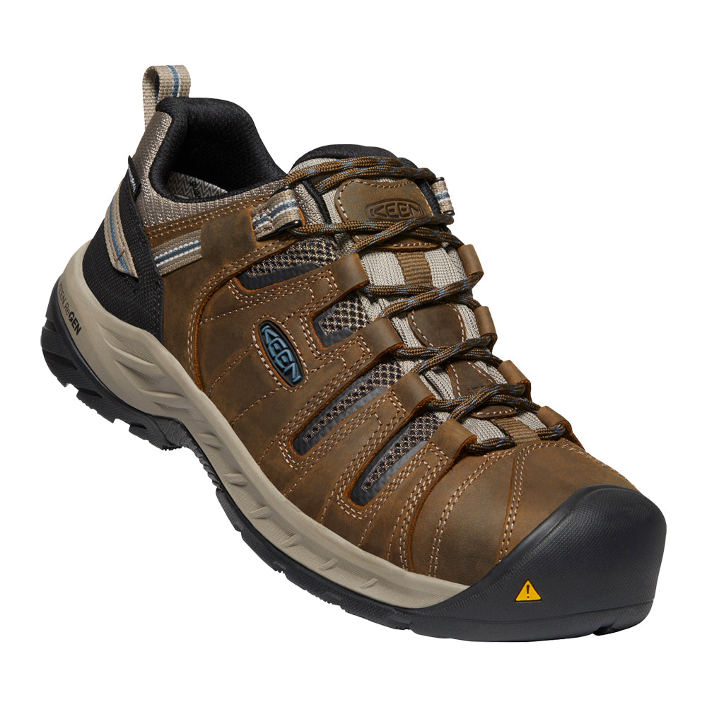 KEEN Utility Men&#39;s Flint II Waterproof Steel Toe Work Shoe - Work World - Workwear, Work Boots, Safety Gear