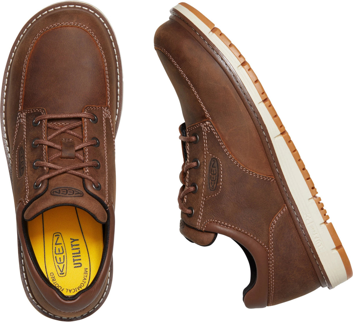 KEEN Utility Men's San Jose EH Aluminum Toe Oxford Work Shoe Work Shoes KEEN Utility