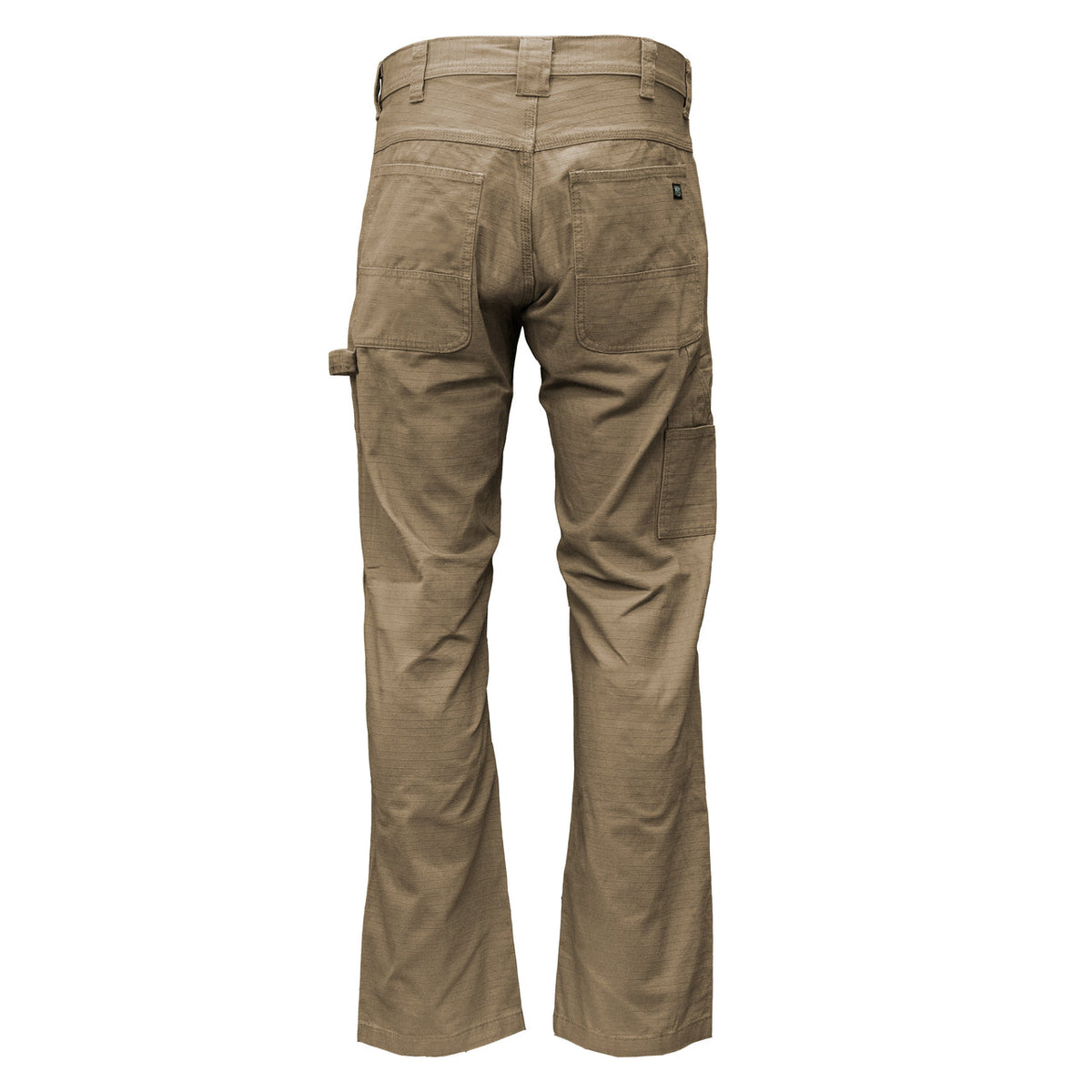 KEY Men&#39;s Rip Stop Double-Front Dungaree_Khaki - Work World - Workwear, Work Boots, Safety Gear