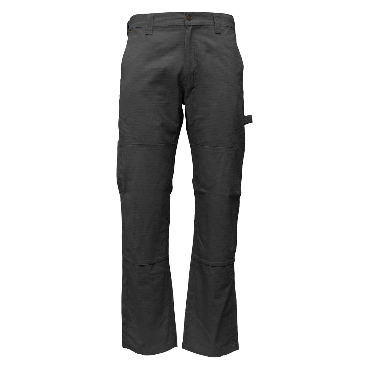 KEY Men&#39;s Rip Stop Double-Front Dungaree_Graphite - Work World - Workwear, Work Boots, Safety Gear