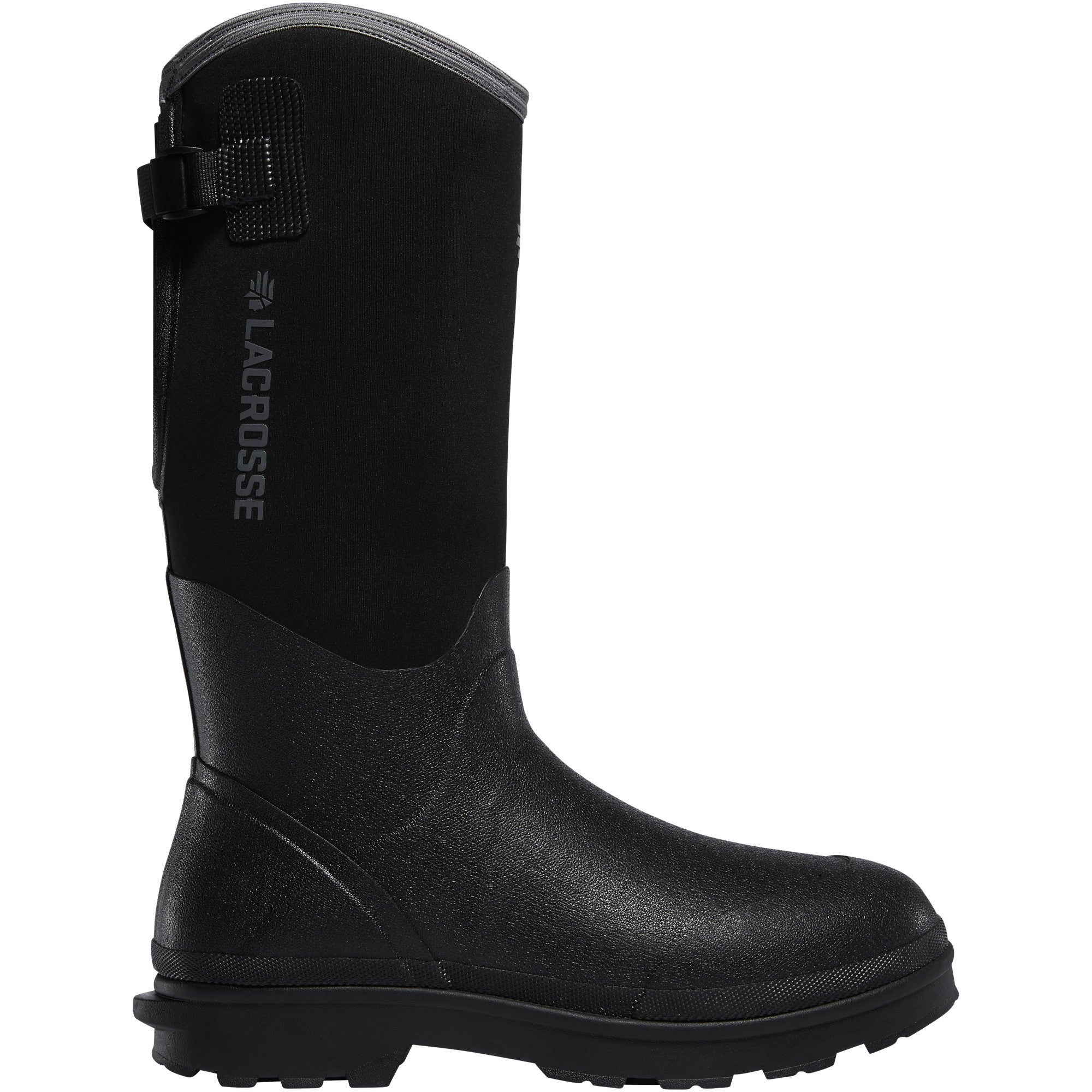 Lacrosse Men's Alpha Range 14" Waterproof 5mm Pull-On Rubber Boot - Work World - Workwear, Work Boots, Safety Gear