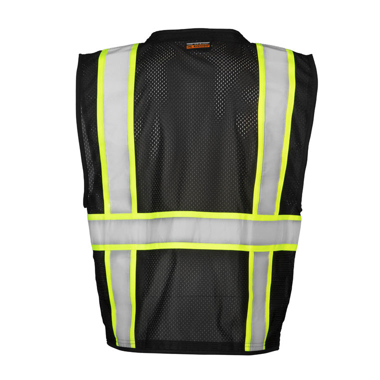 ML Kishigo Men&#39;s Enhanced Visibility Multi Pocket Mesh Vest - Work World - Workwear, Work Boots, Safety Gear