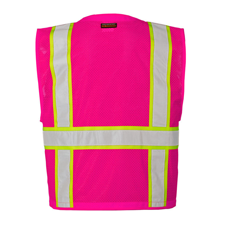 ML Kishigo Women&#39;s Enhanced Visibility Multi Pocket Mesh Vest - Work World - Workwear, Work Boots, Safety Gear