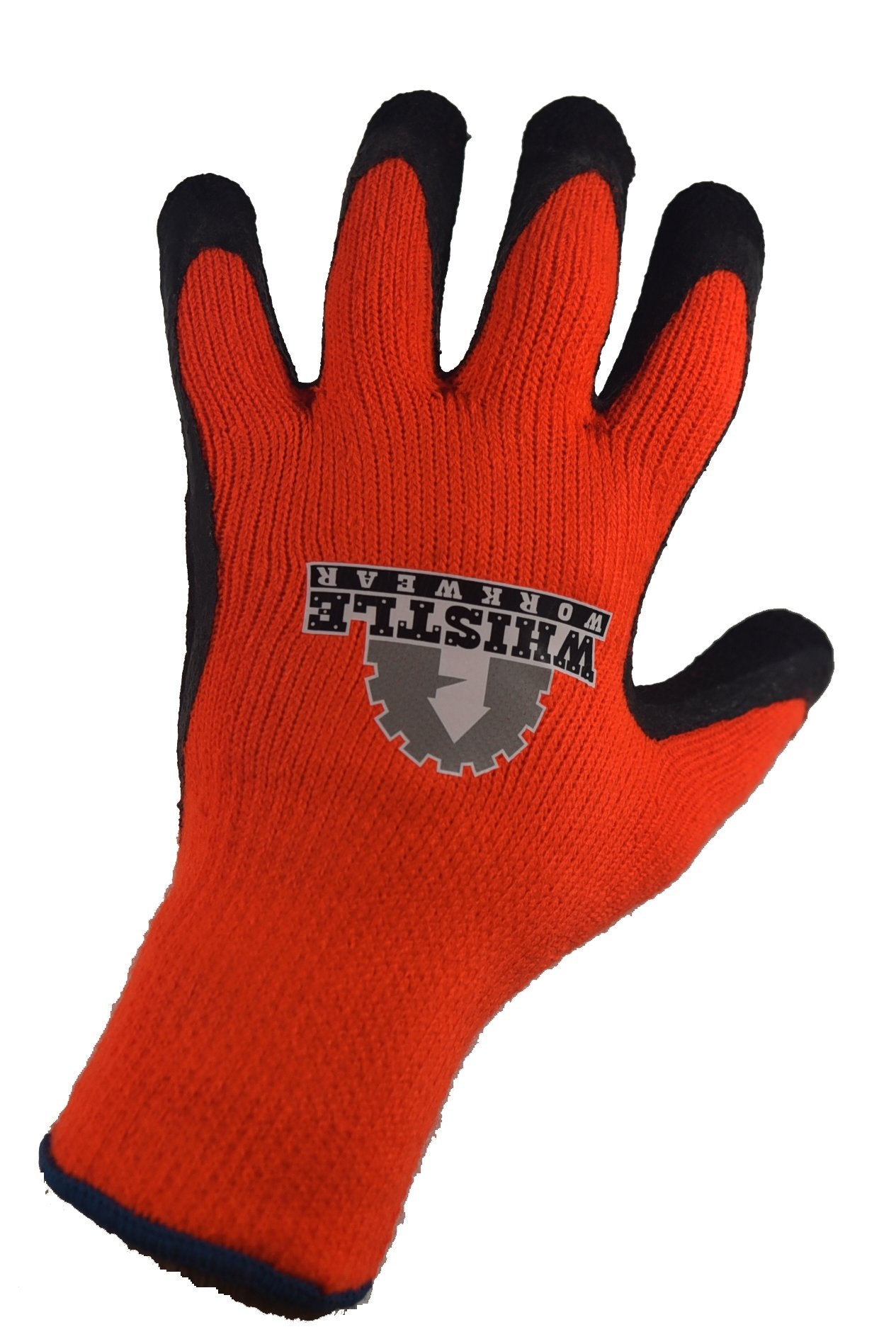Majestic Whistle Workwear Winter Lined Hi-Vis Napped Terry Glove - Work World - Workwear, Work Boots, Safety Gear