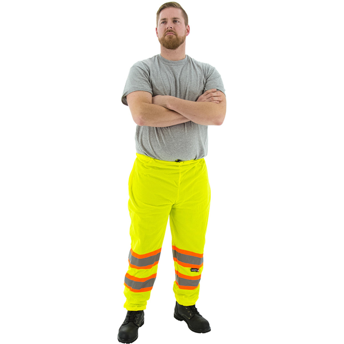 Majestic Men&#39;s Hi-Vis ANSI E Mesh Pant - Work World - Workwear, Work Boots, Safety Gear