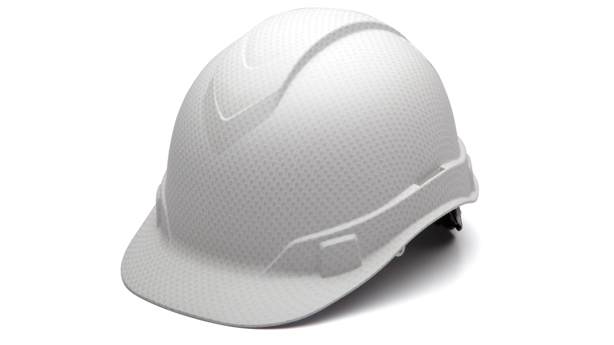 Pyramex Ridgeline Style Graphite Hard Hat_White Matte - Work World - Workwear, Work Boots, Safety Gear