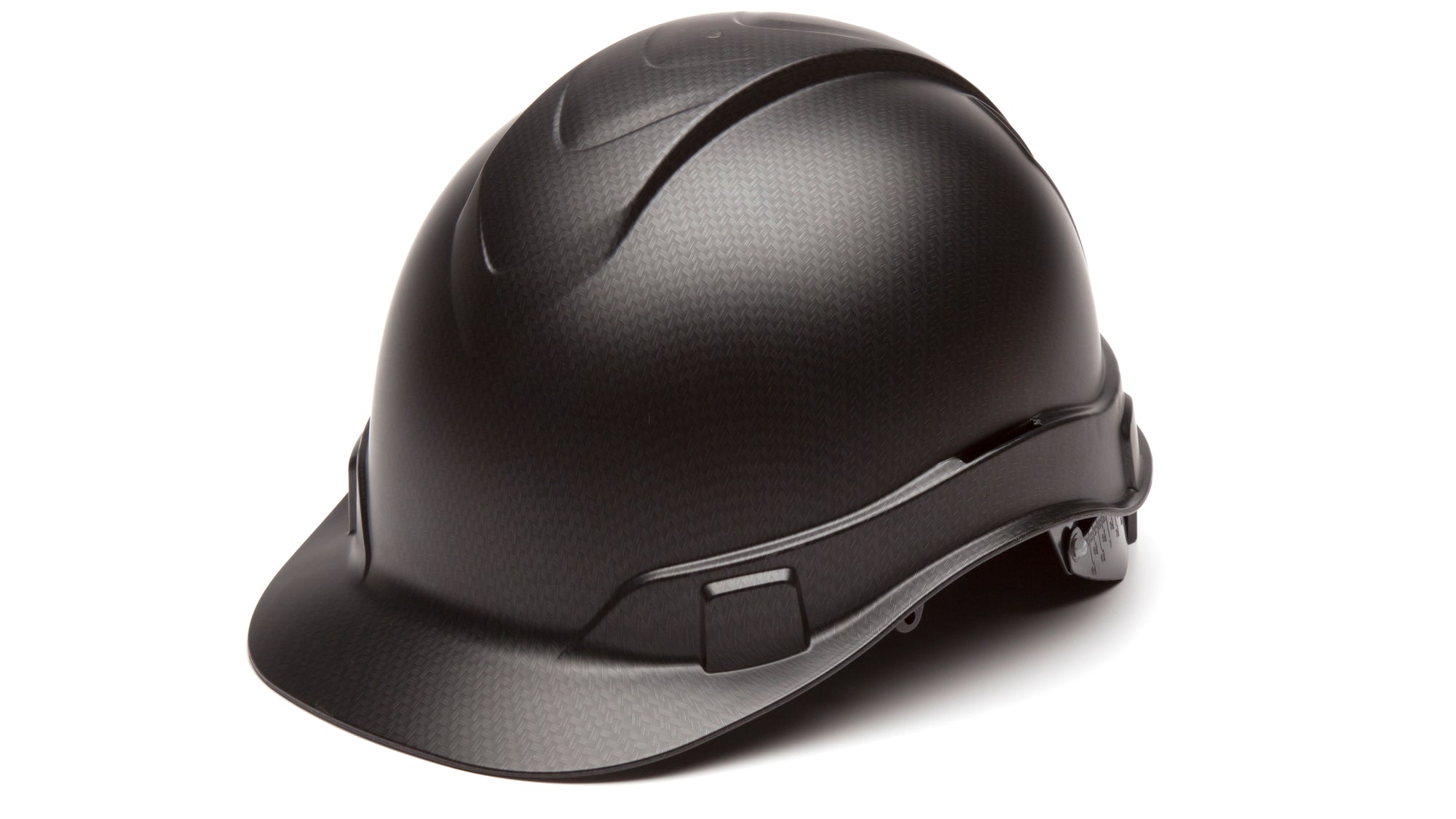 Pyramex Ridgeline Style Graphite Hard Hat_Black Matte - Work World - Workwear, Work Boots, Safety Gear