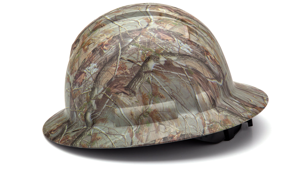Pyramex Full Brim Graphite Hard Hat_Camo Matte Hard Hats & Accessories Pyramex Matte Camo OS