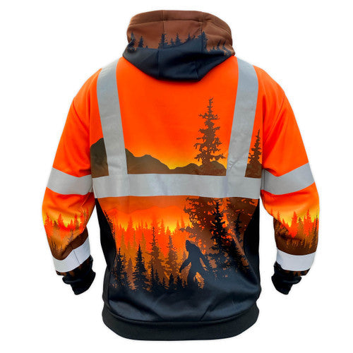 SafetyShirtz Men's SS360° Wildland Sasquatch Hoodie Sweatshirts & Hoodies SafetyShirtz