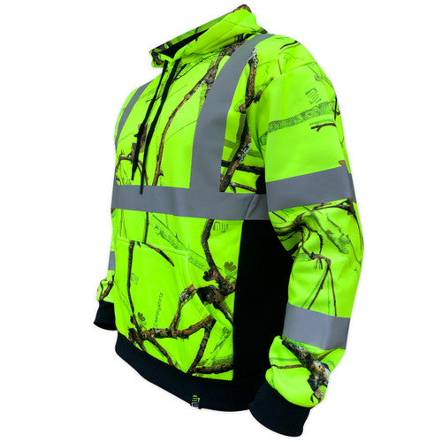 SafetyShirtz Men&#39;s SS360° Backwoods© Class 3 Type-R Hoodie - Work World - Workwear, Work Boots, Safety Gear