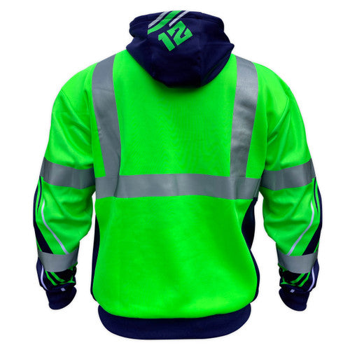 SafetyShirtz Men's SS360° 12 Seattle Class 3 Type-R Hoodie - Work World - Workwear, Work Boots, Safety Gear