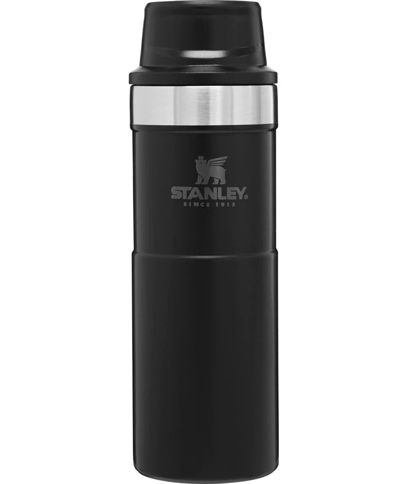 Stanley Classic Trigger-Action 16oz Travel Mug Coolers & Thermos Stanley Matte Black OS