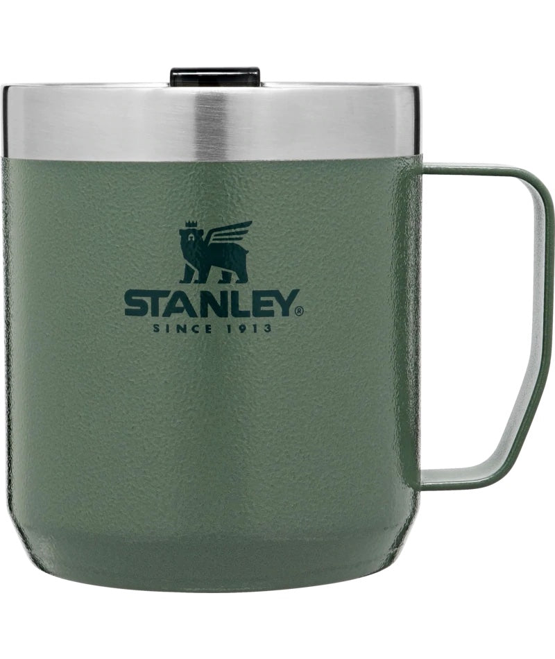 Stanley Classic Legendary Camp Mug - 12 oz. Coolers & Thermos Stanley Hammertone Green OS