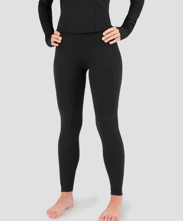 Terramar Women's Cloud Nine Thermal Bottoms Thermals & Underwear Terramar Black 1XL Plus