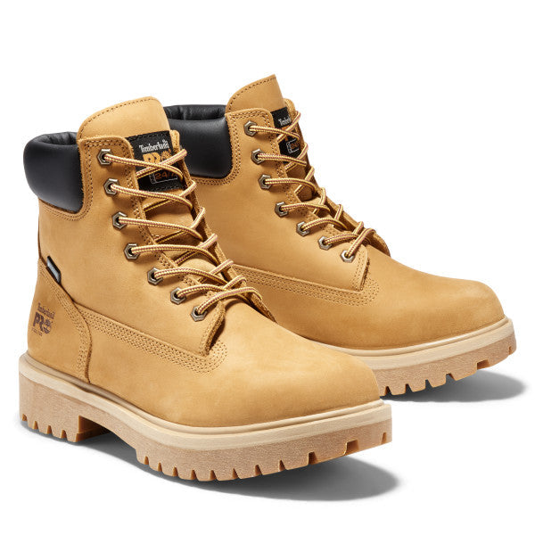 Timberland PRO Men&#39;s Direct Attach 6&quot; Waterproof Steel Toe Work Boot - Work World - Workwear, Work Boots, Safety Gear