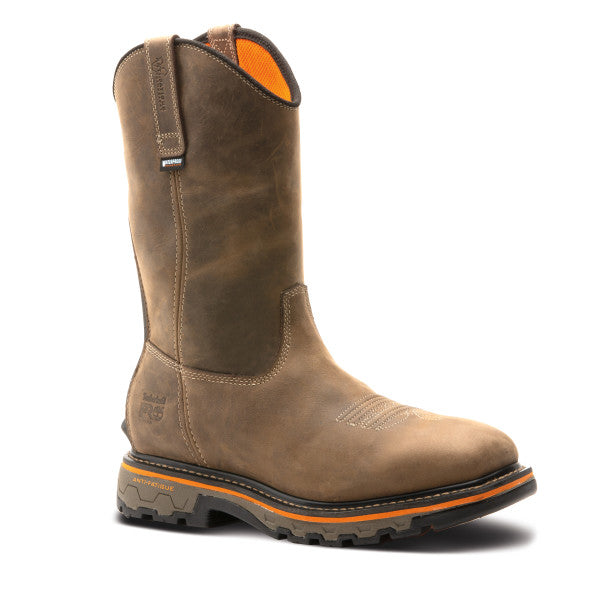 Timberland PRO Men&#39;s True Grit Pull On Waterproof Work Boot - Work World - Workwear, Work Boots, Safety Gear