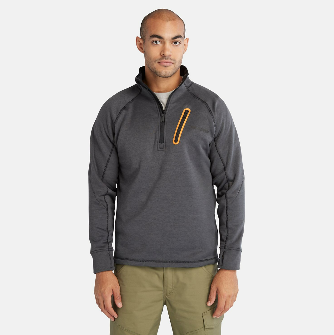 Timberland PRO® Men&#39;s Reaxion 1/4 Zip Fleece Sweatshirt - Work World - Workwear, Work Boots, Safety Gear