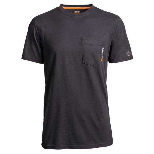 Timberland PRO® Men&#39;s Base Plate Logo Short Sleeve T-Shirt_Dark Navy - Work World - Workwear, Work Boots, Safety Gear