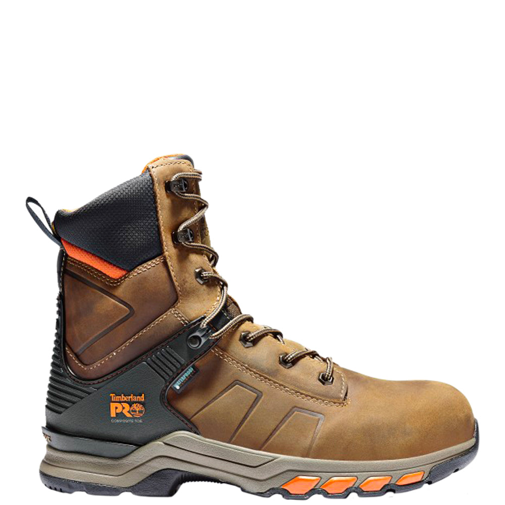 Timberland PRO® Men&#39;s 8&quot; Hypercharge Waterproof Comp Toe Work Boot - Work World - Workwear, Work Boots, Safety Gear