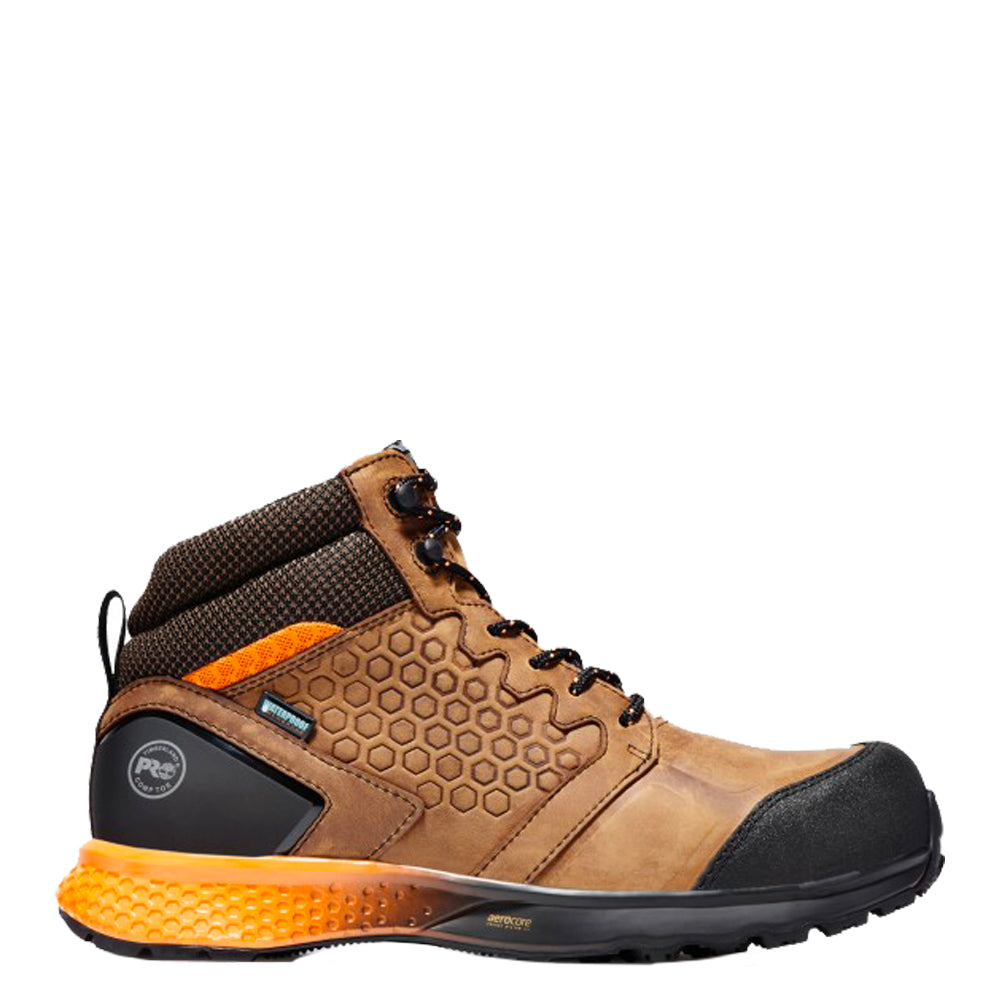 Timberland PRO Men&#39;s Reaxion Comp Toe Waterproof Work Sneaker - Work World - Workwear, Work Boots, Safety Gear
