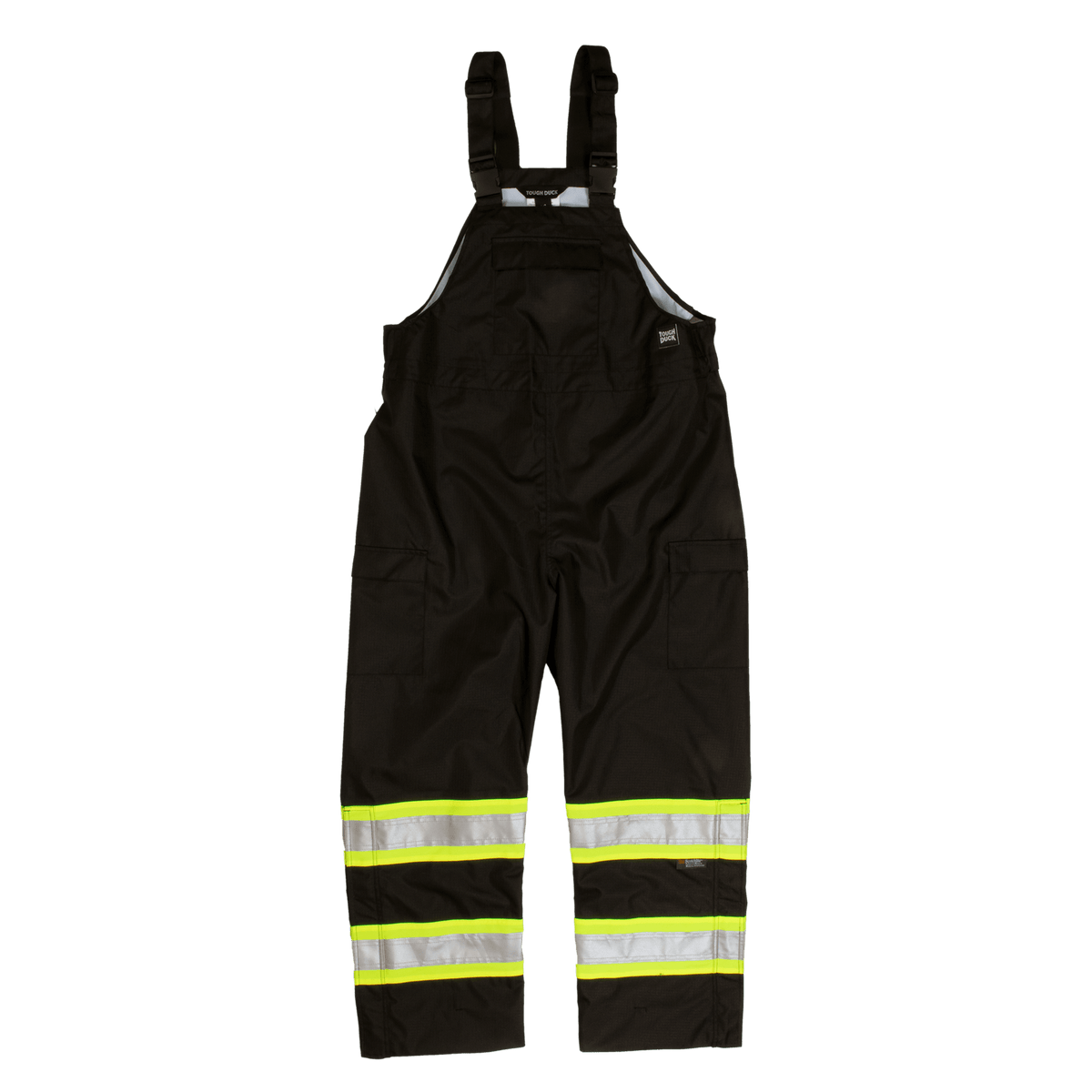 Tough Duck Class E Hi-Vis Waterproof Safety Rain Bib Overall - Work World - Workwear, Work Boots, Safety Gear