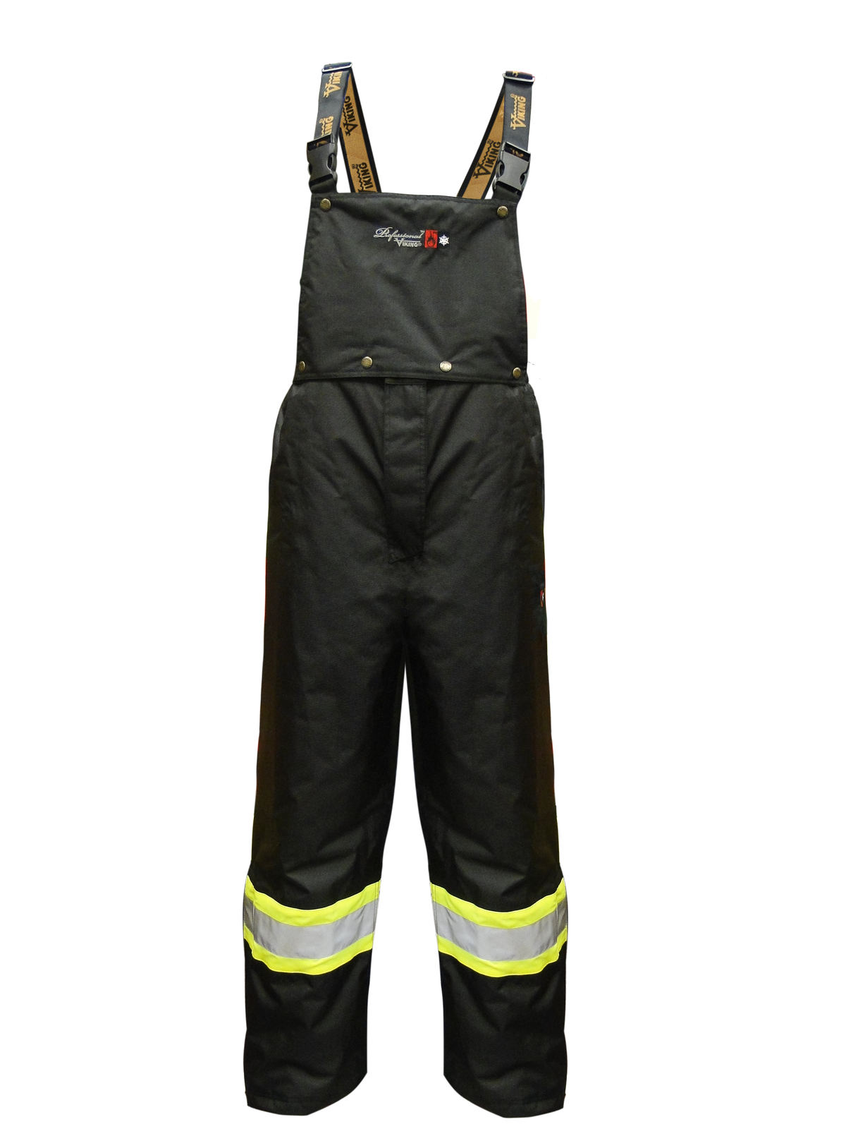 Viking Men&#39;s Professional® Journeyman Hi-Vis Class E Waterproof FR Trilobal Rip-Stop Bib Pant - Work World - Workwear, Work Boots, Safety Gear