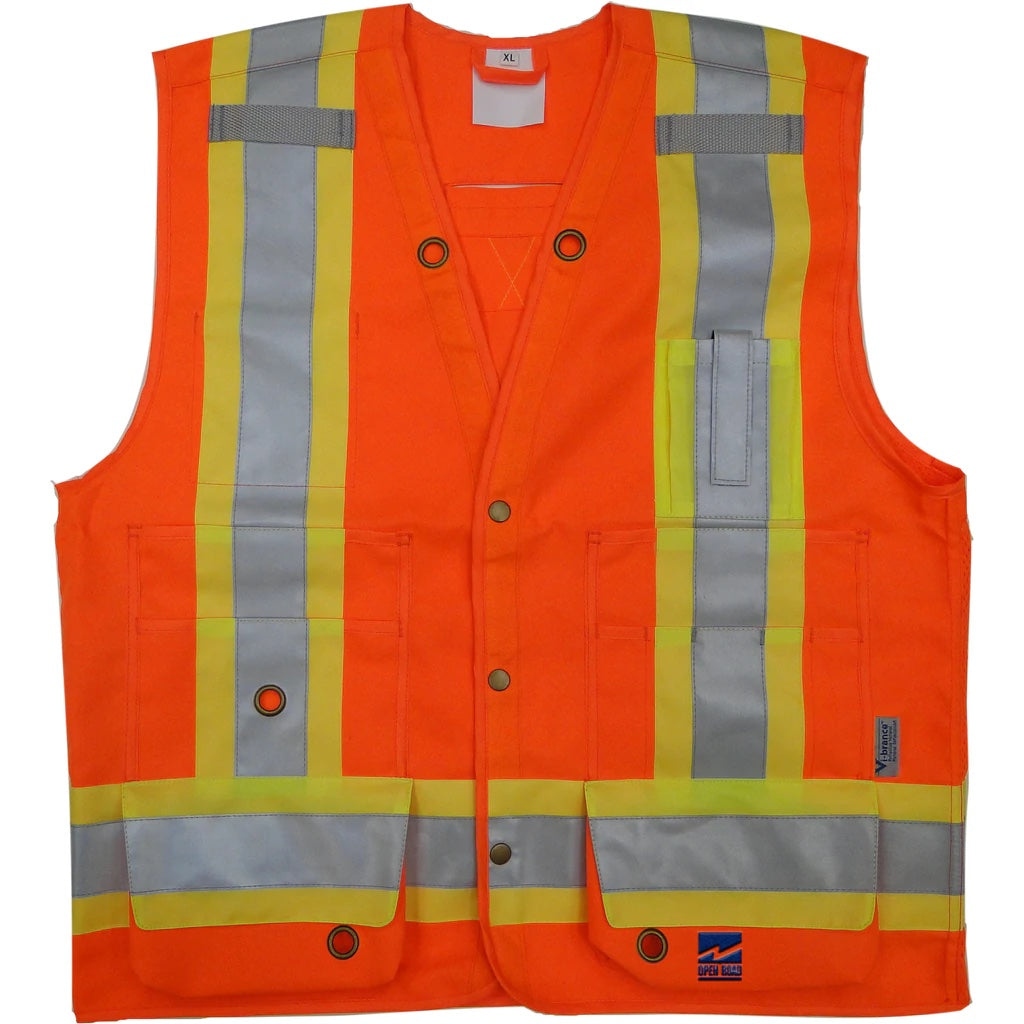 Viking Men's Open Road® Surveyor Vest Vests Viking Orange 2XL Reg