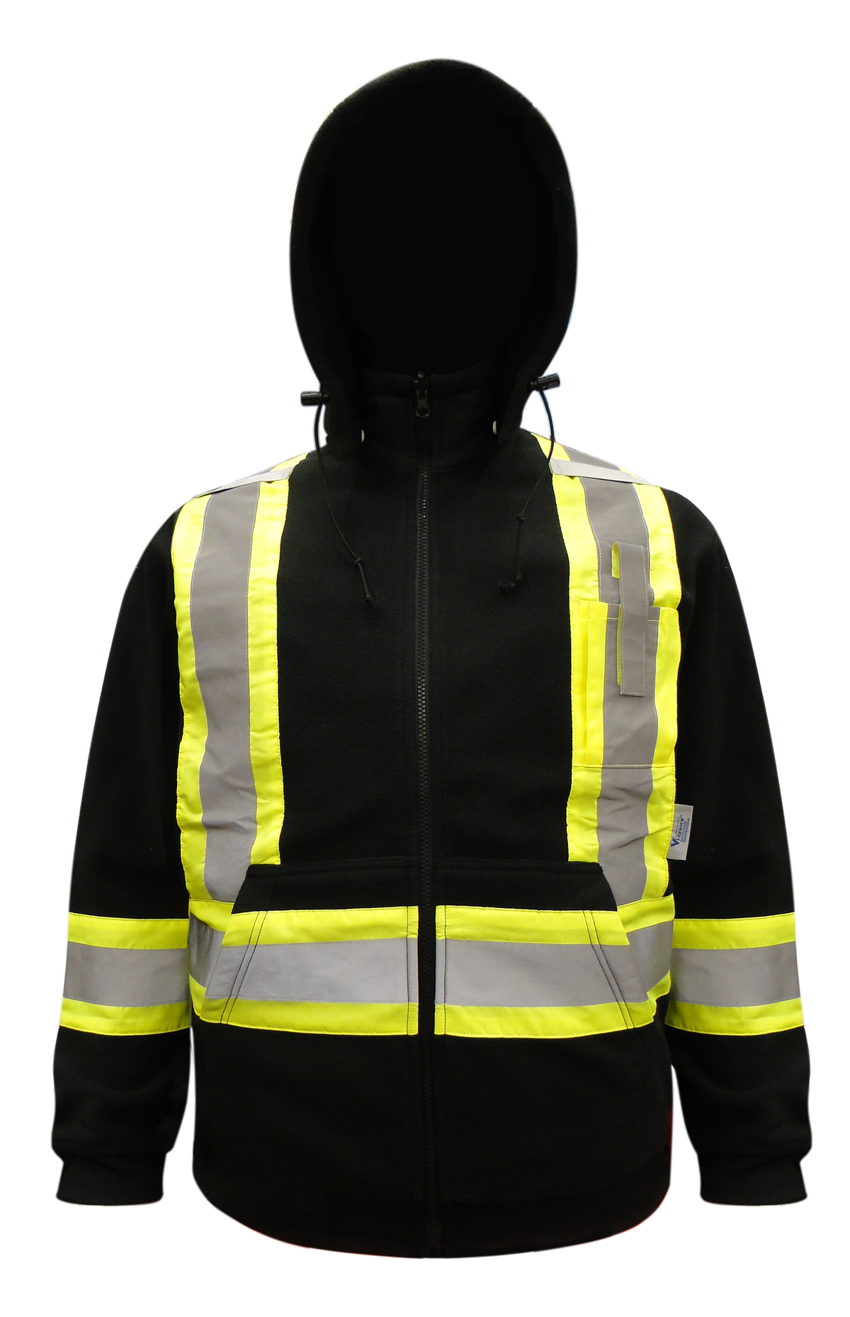 Viking® Men&#39;s Fleece Hooded Safety Sweatshirt - Work World - Workwear, Work Boots, Safety Gear
