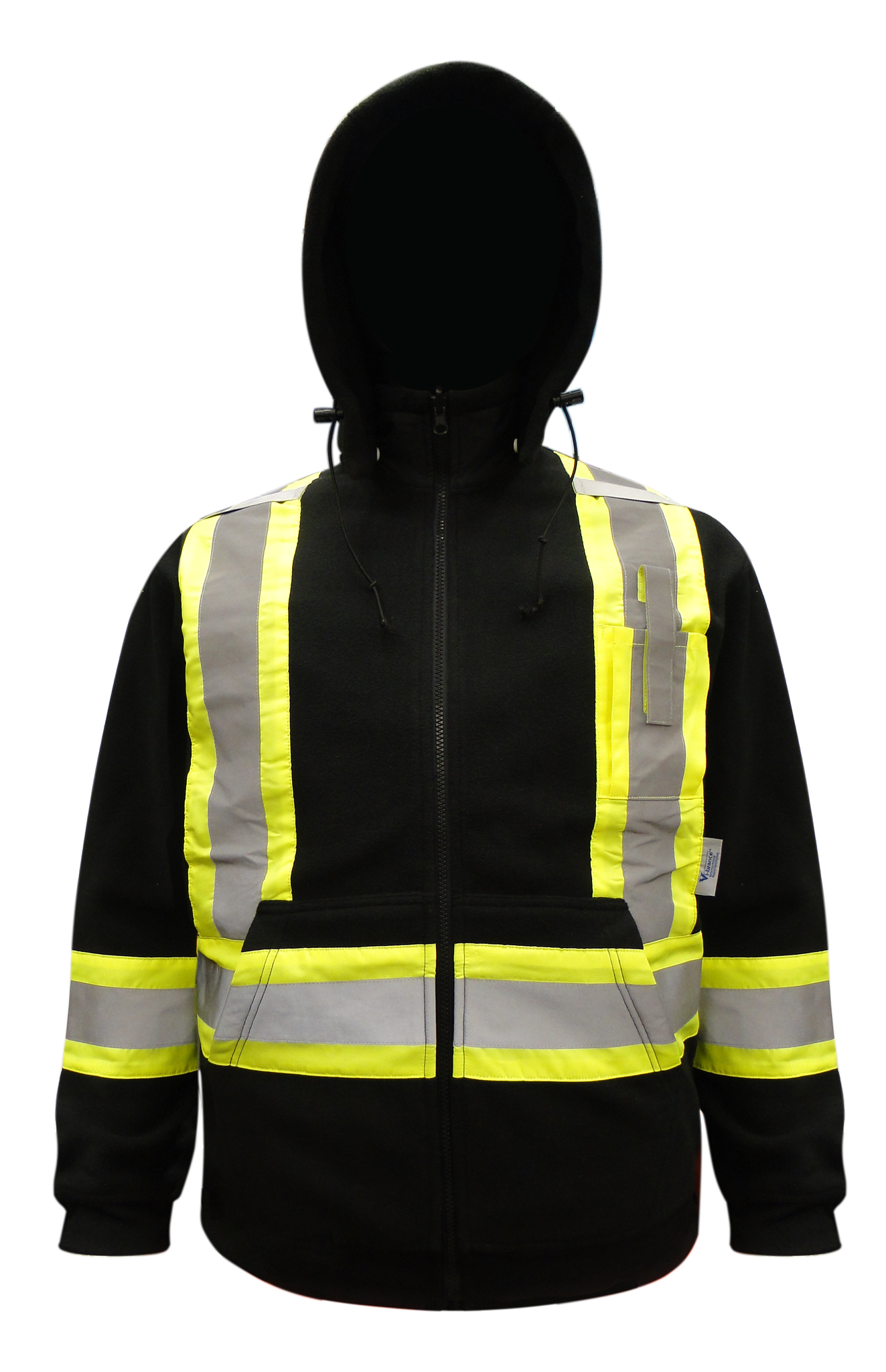 Viking® Men's Fleece Hooded Safety Sweatshirt - Work World - Workwear, Work Boots, Safety Gear