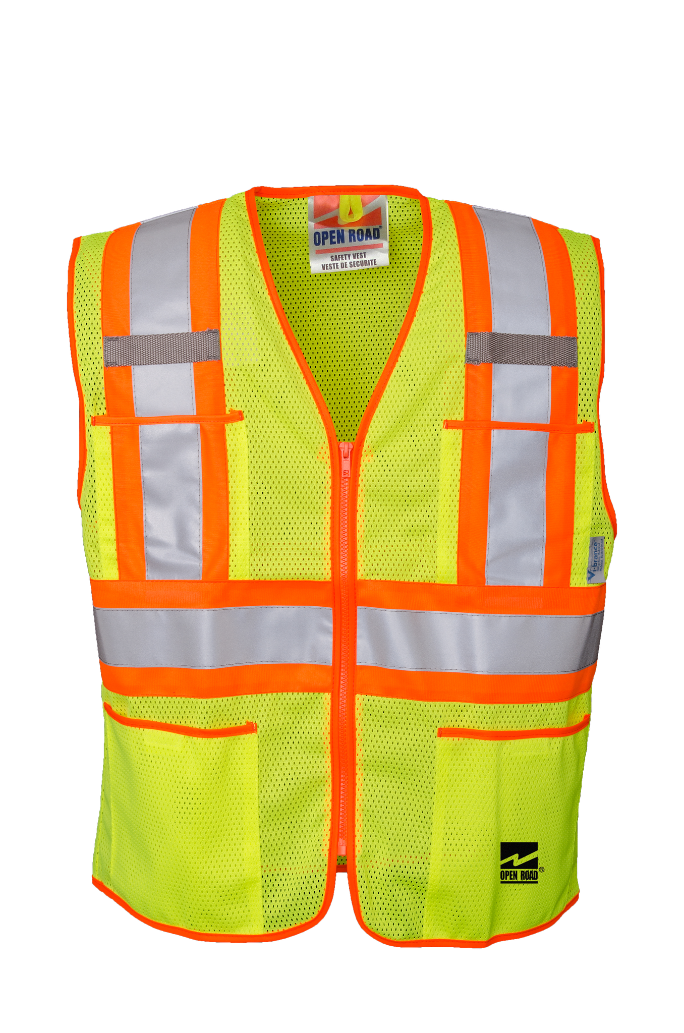 Viking Unisex Open Road® Hi-Vis BTE Safety Vest - Work World - Workwear, Work Boots, Safety Gear